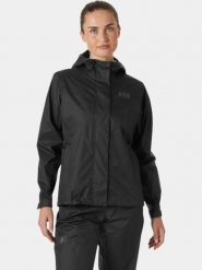 Płaszcz Przeciwdeszczowy Damski Helly Hansen Loke 2.0. Czarne kurtki przeciwdeszczowe Helly Hansen, m, bez wzorów, z poliamidu, bez kaptura, trekkingowe. Za 559.00 zł.