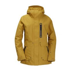 Kurtka snowboardowa damska Billabong Adiv Tropper STX 4944 Fresh Moss. Żółte kurtki narciarskie Billabong, na jesień, l, bez wzorów, z elastanu, bez kaptura, snowboardowy, primaloft. Za 799.99 zł.