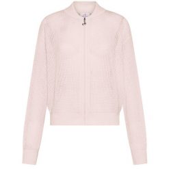Deha Bluza Z Pełnym Zamkiem I Efektem Siatki Damskie. Czerwone bluzy z kapturem Deha, s, bez wzorów, z bawełny, z kapturem. Za 577.99 zł.