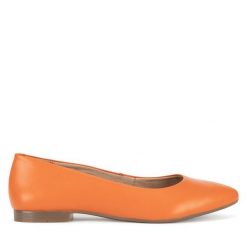 Baleriny Lasocki. Brązowe baleriny Lasocki, bez wzorów, bez obcasa, bez zapięcia. Za 139.99 zł.