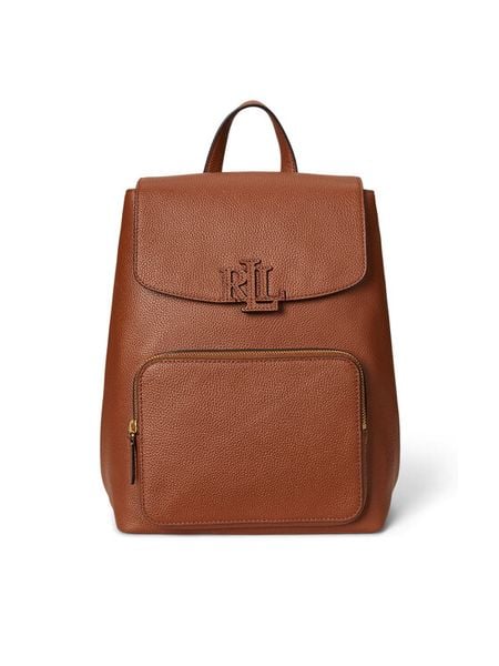 LAUREN RALPH LAUREN Plecak Medium Cameryn 431969355001 Brązowy. Brązowe plecaki Lauren Ralph Lauren, bez wzorów, ze skóry, bez dodatków. Za 1,699.00 zł.