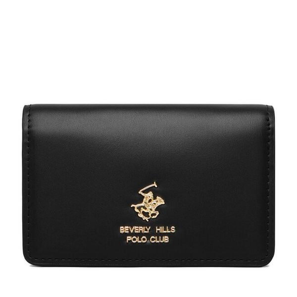 Portfel Beverly Hills Polo Club. Czarne portfele Beverly Hills Polo Club, bez wzorów. Za 69.99 zł.