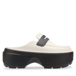 Klapki Crocs. Szare klapki Crocs, bez wzorów, bez obcasa, bez zapięcia. Za 279.99 zł.