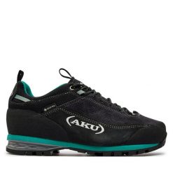 Trekkingi Aku. Szare buty trekkingowe Aku, z gore-texu, bez zapięcia. Za 589.99 zł.