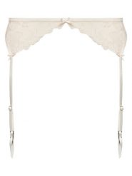 Hunkemöller Pas do pończoch Lauren 300906 Écru. Pończochy i pasy Hunkemöller, bez wzorów, z syntetyku. Za 69.99 zł.