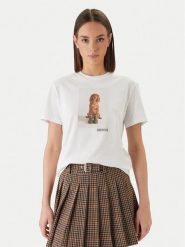 Barbour T-Shirt Bedale LTS0715WH11 Biały Regular Fit. Białe t-shirty Barbour, bez wzorów, z bawełny, bez kołnierzyka, bez ramiączek. Za 169.99 zł.