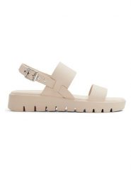 CALL IT SPRING Sandały w kolorze beżowym rozmiar: 37. Brązowe sandały Call it Spring, bez wzorów, klasyczne, z otwartym noskiem, bez obcasa, bez zapięcia. Za 104.99 zł.