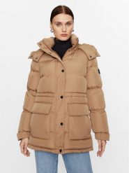 MICHAEL Michael Kors Kurtka puchowa 77C6180M42 Brązowy Regular Fit. Brązowe kurtki MICHAEL Michael Kors, na zimę, m, bez wzorów, z puchu, bez kaptura. Za 1,199.00 zł.