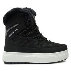 Śniegowce ALPINE PRO. Czarne śniegowce Alpine Pro, bez wzorów, bez zapięcia. Za 439.99 zł.