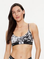 Calvin Klein Underwear Biustonosz top 000QF7216E Czarny. Czarne biustonosze Calvin Klein Underwear, xs, bez wzorów, z bawełny, bez kołnierzyka, bez ramiączek. Za 89.99 zł.