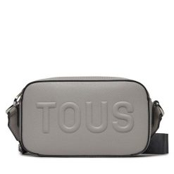 Torebka TOUS. Szare listonoszki tous, bez wzorów, bez dodatków. Za 589.99 zł.