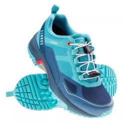 Buty Elbrus Eltero V Wp W 92800490677 niebieskie. Niebieskie buty trekkingowe z gumy, bez zapięcia. Za 531.29 zł.