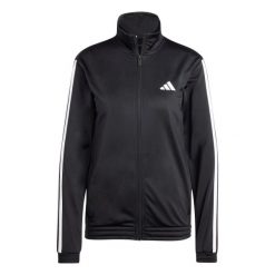 Damska bluza dresowa adidas Tricot 3-Stripes. Czarne bluzy adidas, m, bez wzorów, z dresówki, bez ramiączek, bez kaptura. Za 186.99 zł.