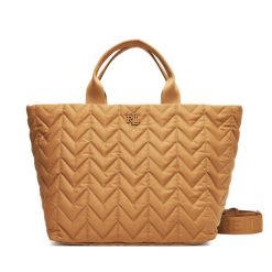 Torebka LAUREN RALPH LAUREN. Brązowe shopper bag Lauren Ralph Lauren, bez wzorów, bez dodatków. Za 1,199.00 zł.