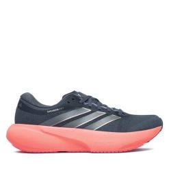 Buty do biegania adidas. Szare buty do biegania adidas, bez wzorów, bez zapięcia, do biegania. Za 649.99 zł.