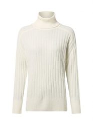 Gant sweter z dzianiny z zawartością wełny Kobiety biały, XS. Białe swetry Gant, xs, bez wzorów, z dzianiny, bez ramiączek. Za 479.95 zł.