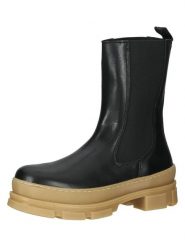 Steve Madden Skórzane kozaki w kolorze czarnym rozmiar: 42. Czarne kozaki Steve Madden, na zimę, bez wzorów, bez obcasa, bez zapięcia. Za 282.99 zł.