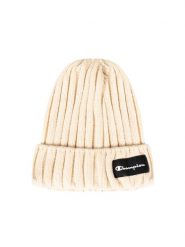 Czapka outdoor zimowa unisex Beanie. Brązowe czapki zimowe Champion, z aplikacjami, z dzianiny, eleganckie. Za 93.00 zł.