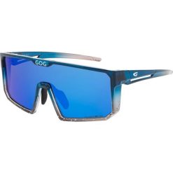 Okulary przeciwsłoneczne GOG MAAT. Niebieskie okulary przeciwsłoneczne GOG, bez wzorów. Za 209.99 zł.