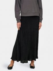 ONLY Spódnica plisowana Ronja 15328314 Czarny Regular Fit. Czarne spódnice ONLY, xs, bez wzorów, z syntetyku, plisowane. Za 109.99 zł.