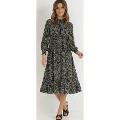 Czarna Sukienka Caeeris. Czarne sukienki Born2be, na imprezę, m, bez wzorów, z zamszu, eleganckie, bez kołnierzyka, bez ramiączek, midi. W wyprzedaży za 83.99 zł.
