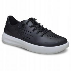 Buty Sportowe Sneakersy Dla Dorosłych Crocs InMotion Pacer. Czarne buty treningowe Crocs, bez wzorów, z materiału, bez zapięcia. Za 349.99 zł.