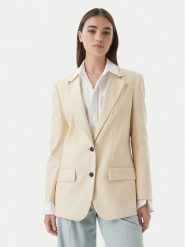 HUGO Marynarka Anetali 50560000 Beżowy Oversize. Brązowe marynarki i żakiety Hugo, bez wzorów, z syntetyku, bez ramiączek. Za 1,349.00 zł.