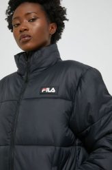 Fila kurtka damska kolor czarny przejściowa. Czarne kurtki Fila, l, bez wzorów, bez kaptura. Za 509.99 zł.