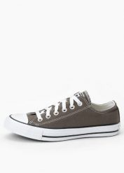 Trampki Converse Chuck Taylor All Star Ox Szare (1J794C). Szare trampki sportowe Converse, bez wzorów, z gumy, bez zapięcia, do koszykówki, converse all star. Za 279.99 zł.
