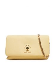 Tommy Hilfiger Torebka AW0AW17462 Żółty. Żółte kopertówki Tommy Hilfiger, bez wzorów, ze skóry, wizytowe, bez dodatków. Za 559.99 zł.