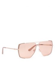 Guess Okulary przeciwsłoneczne GU00220 Brązowy. Brązowe okulary przeciwsłoneczne Guess, z aplikacjami, metalowe. Za 589.99 zł.