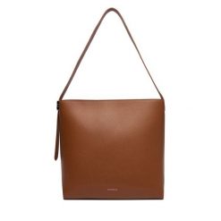 Torebka Coccinelle. Brązowe shopper bag Coccinelle, bez wzorów, bez dodatków. Za 1,439.00 zł.
