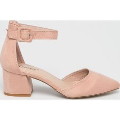 Answear - Sandały Seastar Blue. Niebieskie sandały ANSWEAR, z materiału. W wyprzedaży za 99.90 zł.