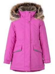 LENNE Parka zimowa "Ella" w kolorze różowym rozmiar: 152. Różowe płaszcze LENNE, na zimę, bez wzorów, bez kaptura. Za 488.95 zł.