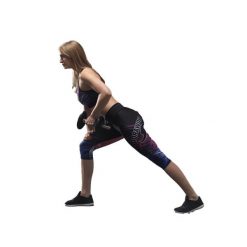 Damskie legginsy 3/4 Dorawon Electric. Niebieskie legginsy DORAWON, bez wzorów, sportowe. Za 425.00 zł.