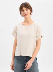 Drykorn Bluzka damska - Coramy Kobiety biały jednolity, 38. Białe bluzki DRYKORN, bez wzorów, bez kołnierzyka, bez ramiączek. Za 499.95 zł.