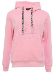 Zwillingsherz Bluza "Nelina" w kolorze jasnoróżowym rozmiar: L/XL. Różowe bluzy Zwillingsherz, l, bez wzorów, z bawełny, bez ramiączek, z kapturem. Za 220.12 zł.