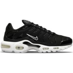 Buty Nike Air Max Plus W DM2362-001 czarne. Czarne buty treningowe Nike, bez wzorów, z gumy, bez zapięcia, do biegania, nike air max. Za 1,354.96 zł.