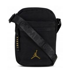 Saszetka torba listonoszka Air Jordan Jan Airborne Festival Bag 9A0631-K5X. Czarne nerki i saszetki Jordan, bez wzorów, bez dodatków. Za 119.00 zł.