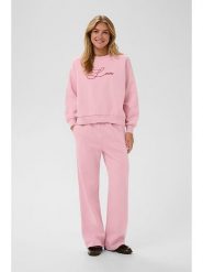 SAINT TROPEZ Bluza w kolorze jasnoróżowym rozmiar: S. Różowe bluzy Saint Tropez, s, bez wzorów, z bawełny, bez ramiączek, bez kaptura. Za 86.99 zł.