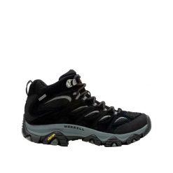Buty turystyczne Merrell Moab 3 Mid GTX Damskie. Czarne buty trekkingowe Merrell, z gore-texu, bez zapięcia. Za 759.65 zł.