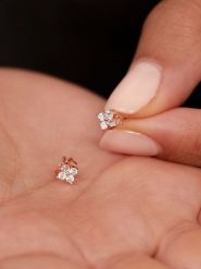 Heliophilia Srebrne kolczyki-wkrętki rozmiar: onesize. Szare kolczyki Heliophilia, srebrne. Za 43.99 zł.