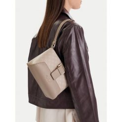 Torebka Nine West. Szare listonoszki Nine West, bez wzorów, bez dodatków. Za 179.99 zł.