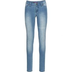 Dżinsy SKINNY bonprix jasnoniebieski "bleached". Jeansy marki bonprix. Za 79.99 zł.