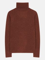 Perfect Cashmere Kaszmirowy golf "Ashley" w kolorze jasnobrązowym rozmiar: L. Brązowe swetry Perfect Cashmere, l, bez wzorów, z kaszmiru, bez ramiączek. Za 298.07 zł.