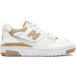 Buty New Balance BBW550BT białe. Białe buty treningowe bez wzorów, z materiału, bez zapięcia. Za 596.39 zł.