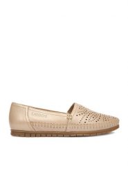 Lasocki Półbuty CEO-WB-MADONNA-12 Beżowy. Brązowe półbuty wsuwane Lasocki, bez wzorów, ze skóry, bez obcasa, na płaskiej podeszwie. Za 179.99 zł.