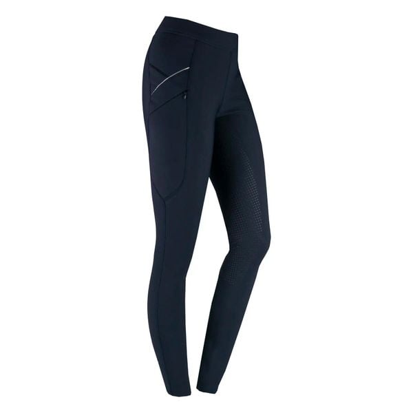Damskie legginsy na zimę HORKA Lyric. Niebieskie legginsy Horka, bez wzorów, z elastanu. Za 368.50 zł.