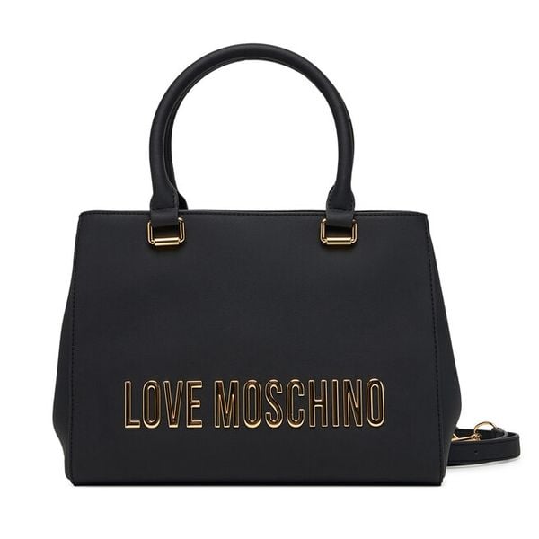 Torebka LOVE MOSCHINO. Czarne torebki klasyczne Love Moschino, bez wzorów, klasyczne, bez dodatków. Za 759.99 zł.