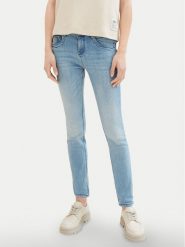 Tom Tailor Jeansy 1041013 Niebieski Tapered Fit. Niebieskie jeansy Tom Tailor, bez wzorów, z bawełny. Za 189.99 zł.